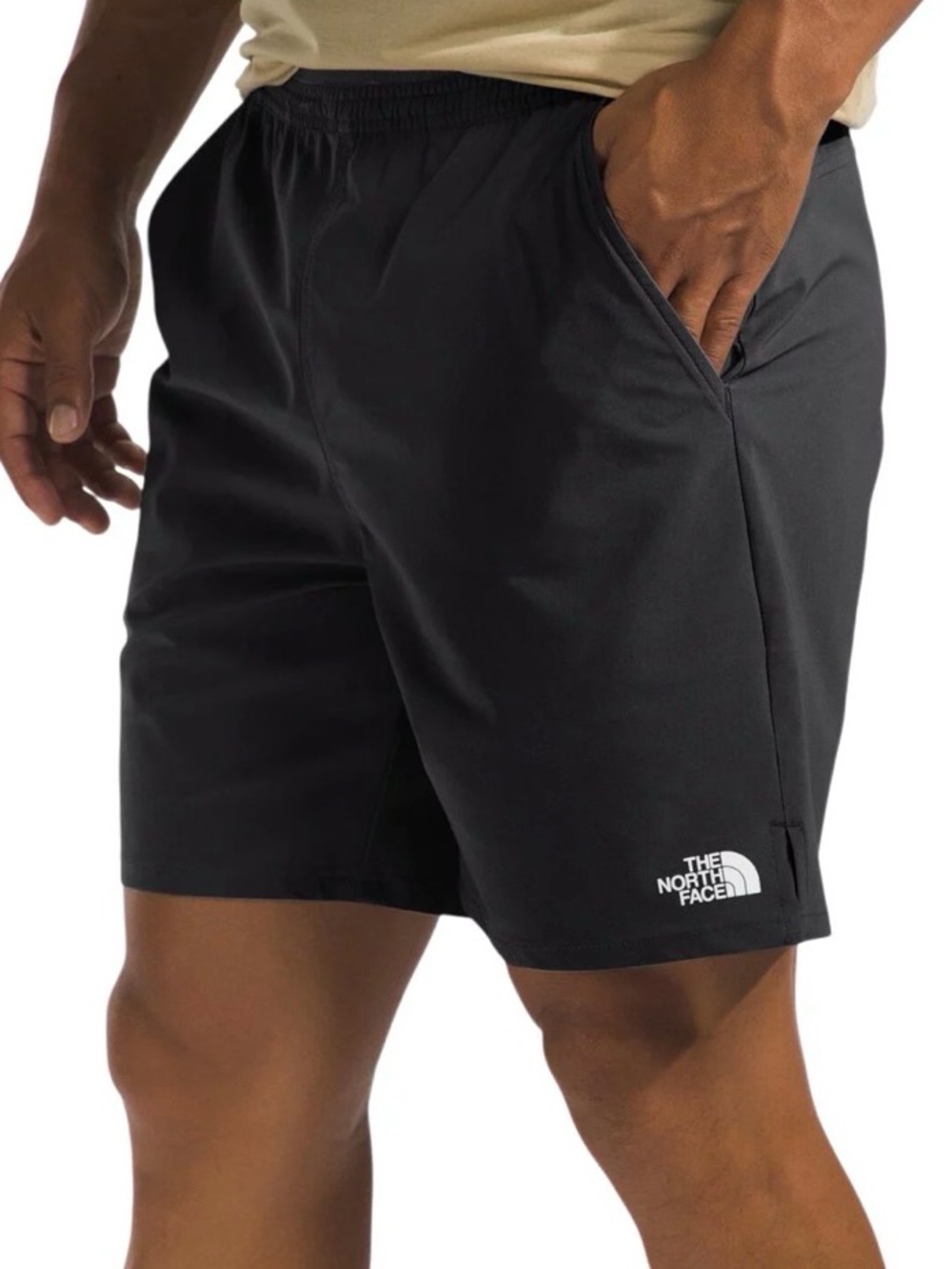The North Face Black Performance Shorts with Logo